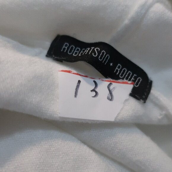 Womens Robertson + Rodeo White Hooded Sweater S/M - Picture 5 of 5